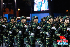 Hình ảnh ấn tượng từ buổi luyện tập